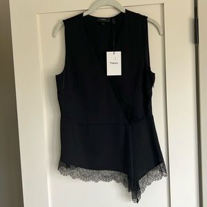 Theory silk blouse
